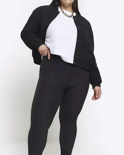 Plus black skinny trousers