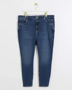 Plus blue bum sculpt skinny jeans