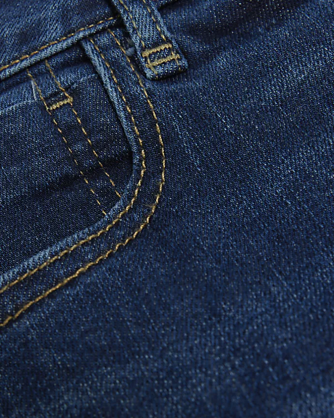 Plus blue high waist bum sculpt skinny jeans