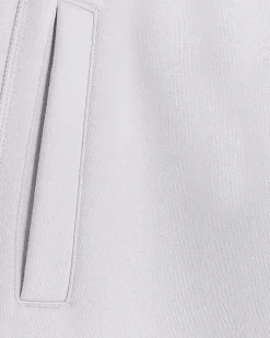 Purple regular fit rib panel shorts