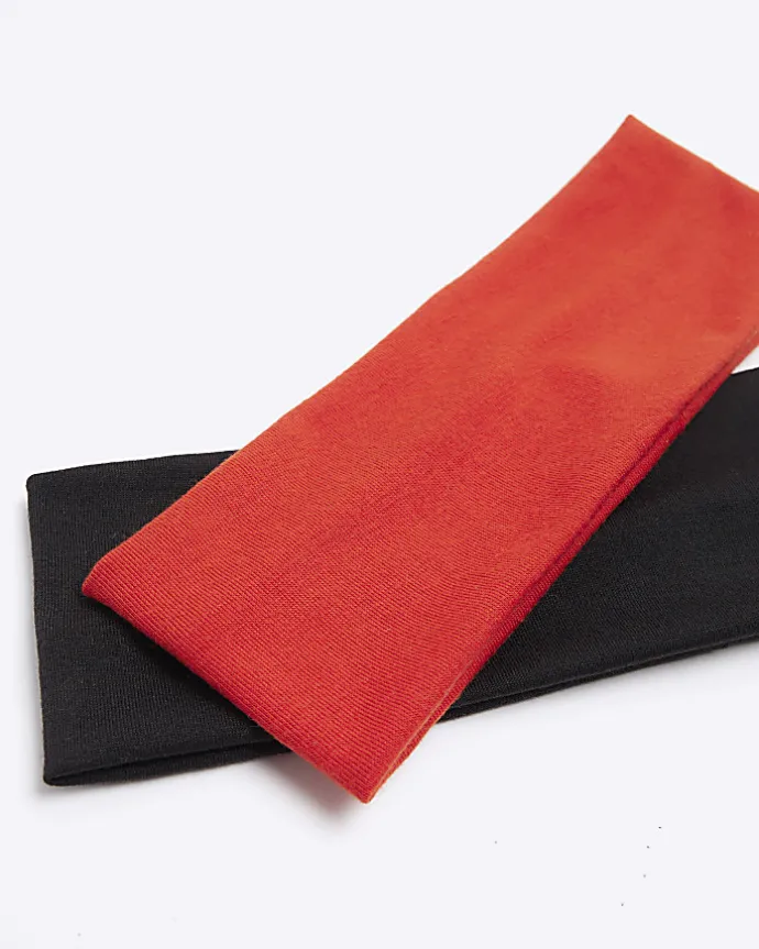 Red Hair Band Multipack