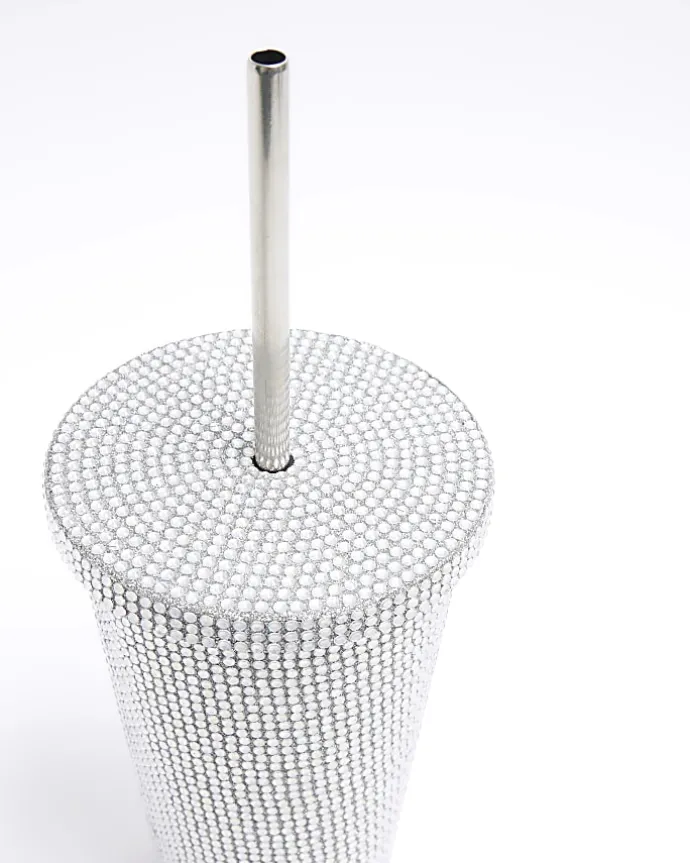 Silver Diamante Cup