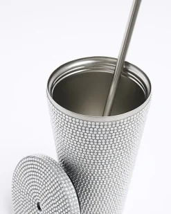 Silver Diamante Cup