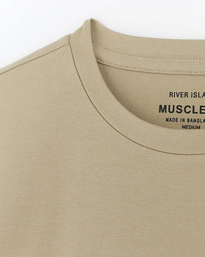 Stone muscle fit t-shirt