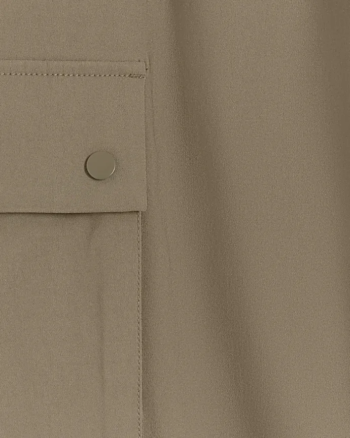 Stone slim fit smart techy cargo trousers