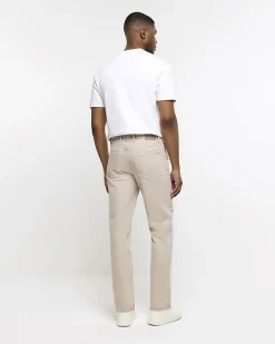 Stone straight fit jeans