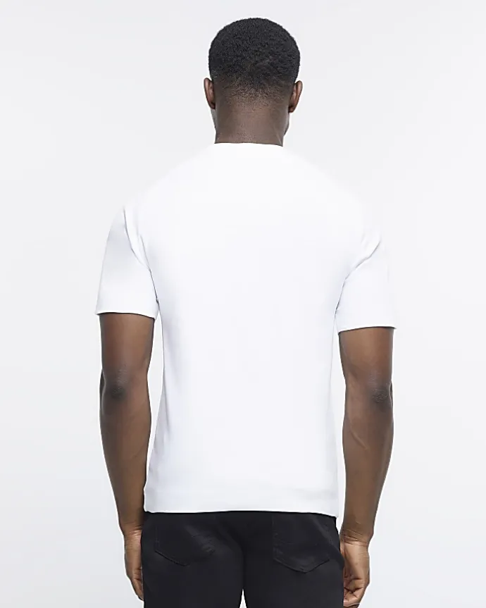 White RI Studio Muscle fit t-shirt