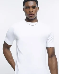 White RI Studio Muscle fit t-shirt
