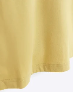 Yellow regular fit t-shirt