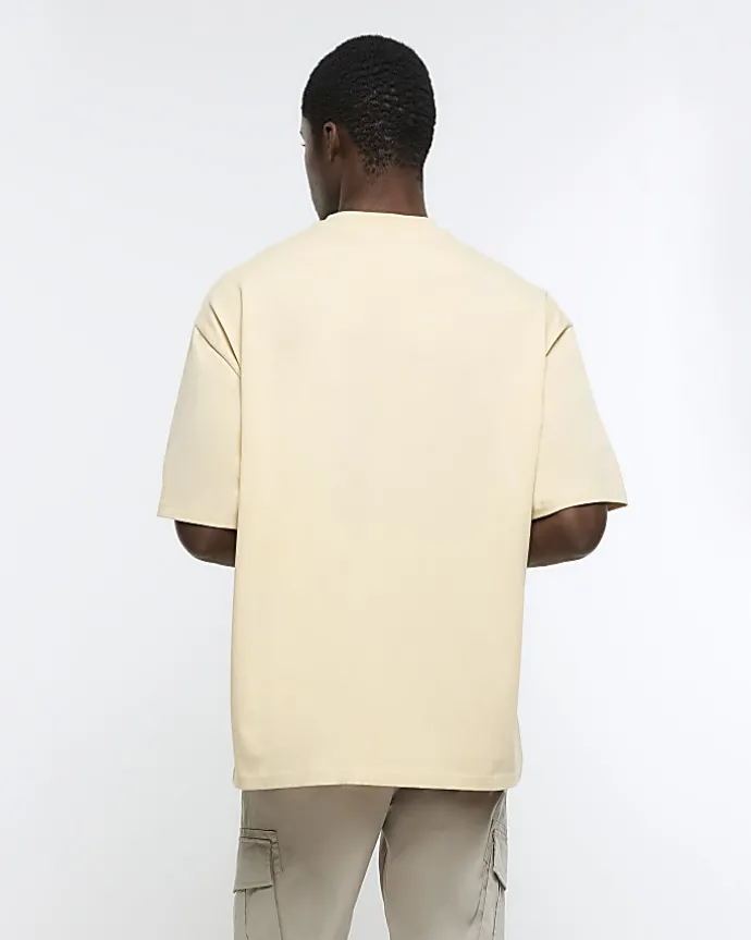 Yellow RI Studio oversized fit t-shirt