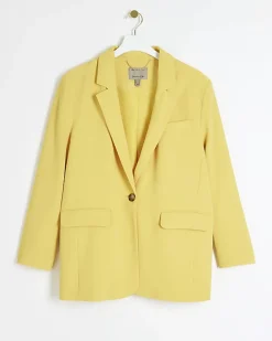Yellow smart blazer