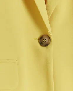 Yellow smart blazer